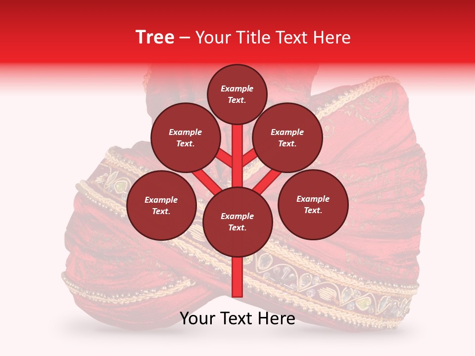 Occasional Maharajah Headgear PowerPoint Template