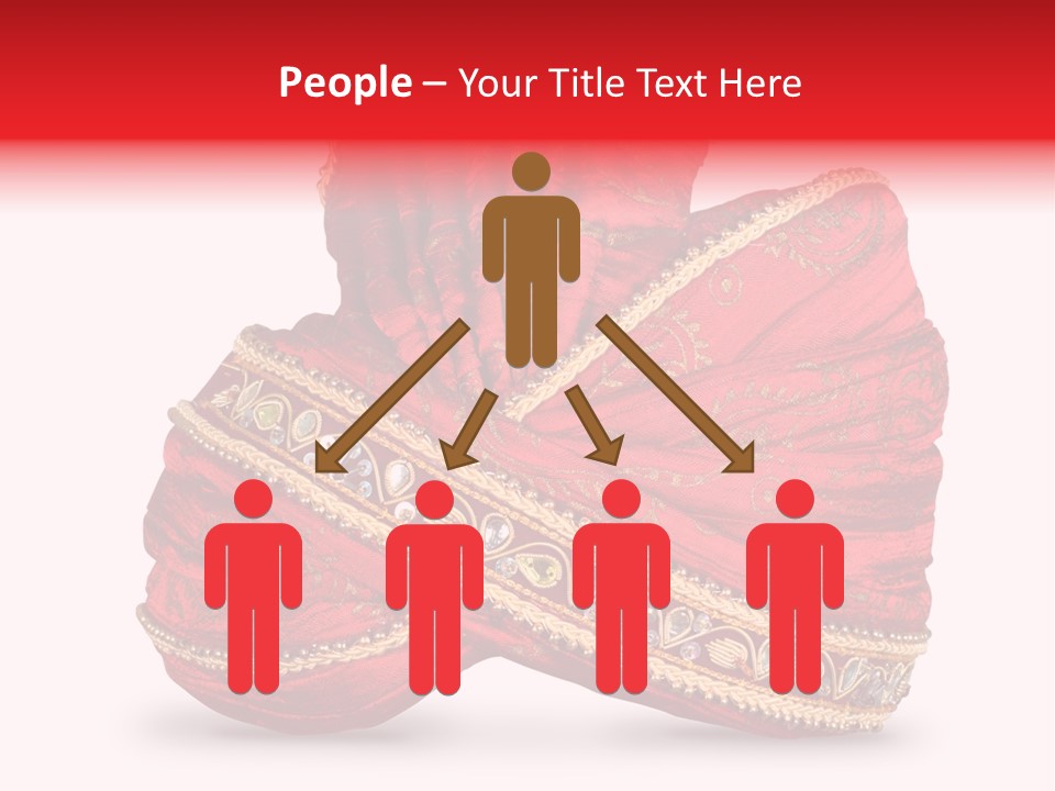 Occasional Maharajah Headgear PowerPoint Template