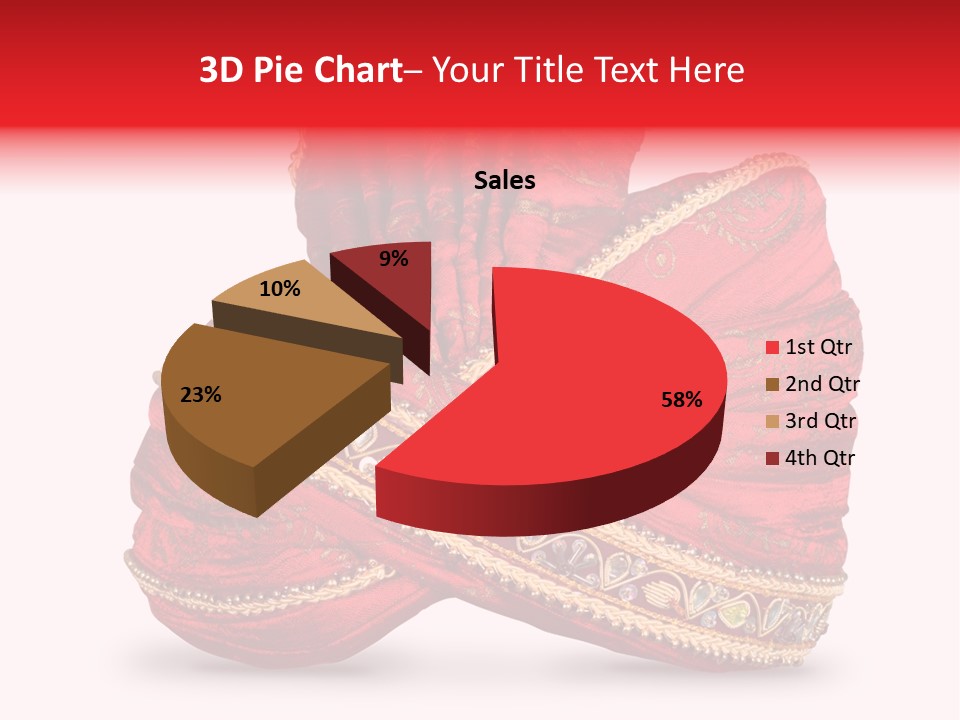 Occasional Maharajah Headgear PowerPoint Template