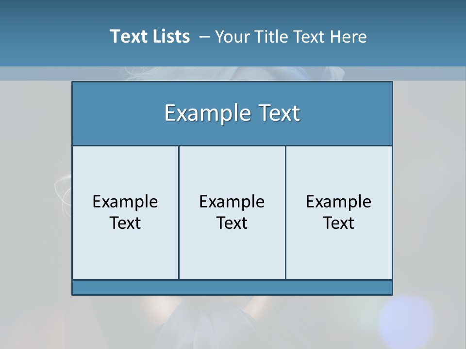 Holding Girl Butterfly PowerPoint Template