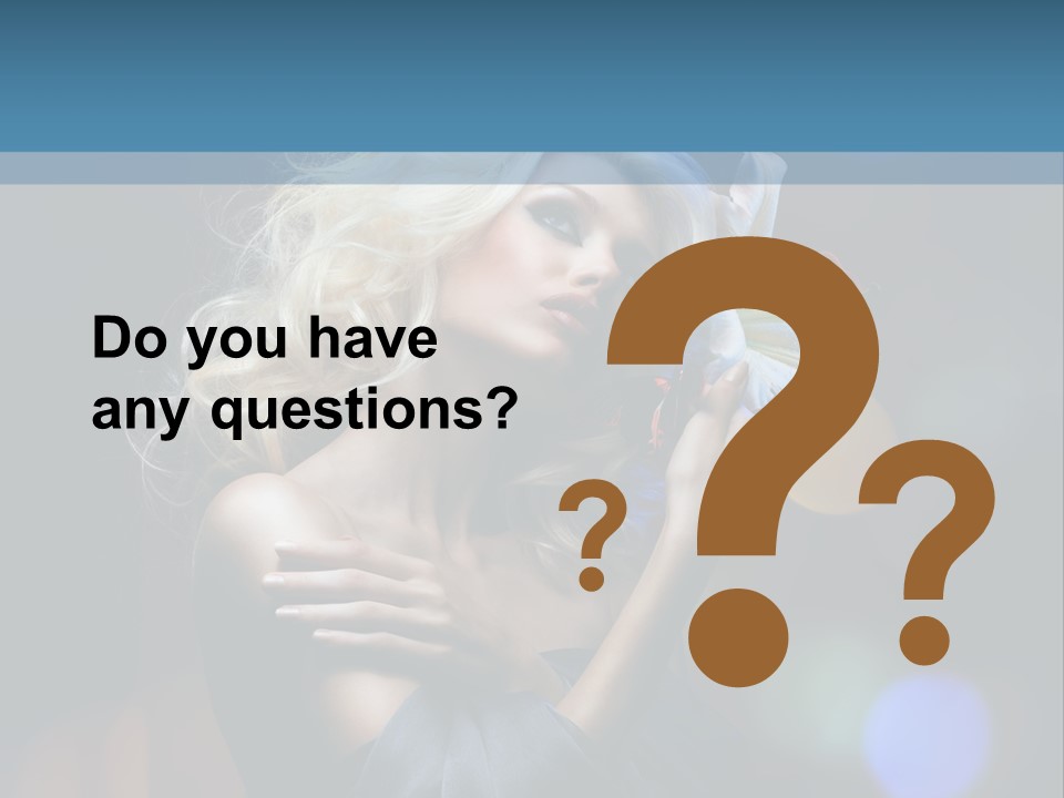 Holding Girl Butterfly PowerPoint Template