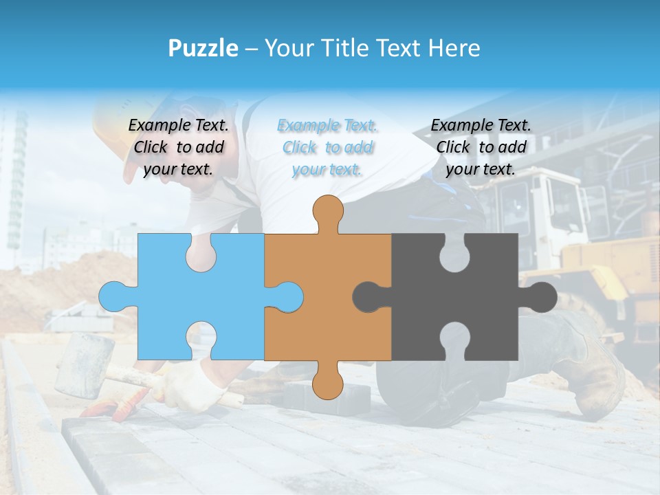 Skill Pediment Parapet PowerPoint Template