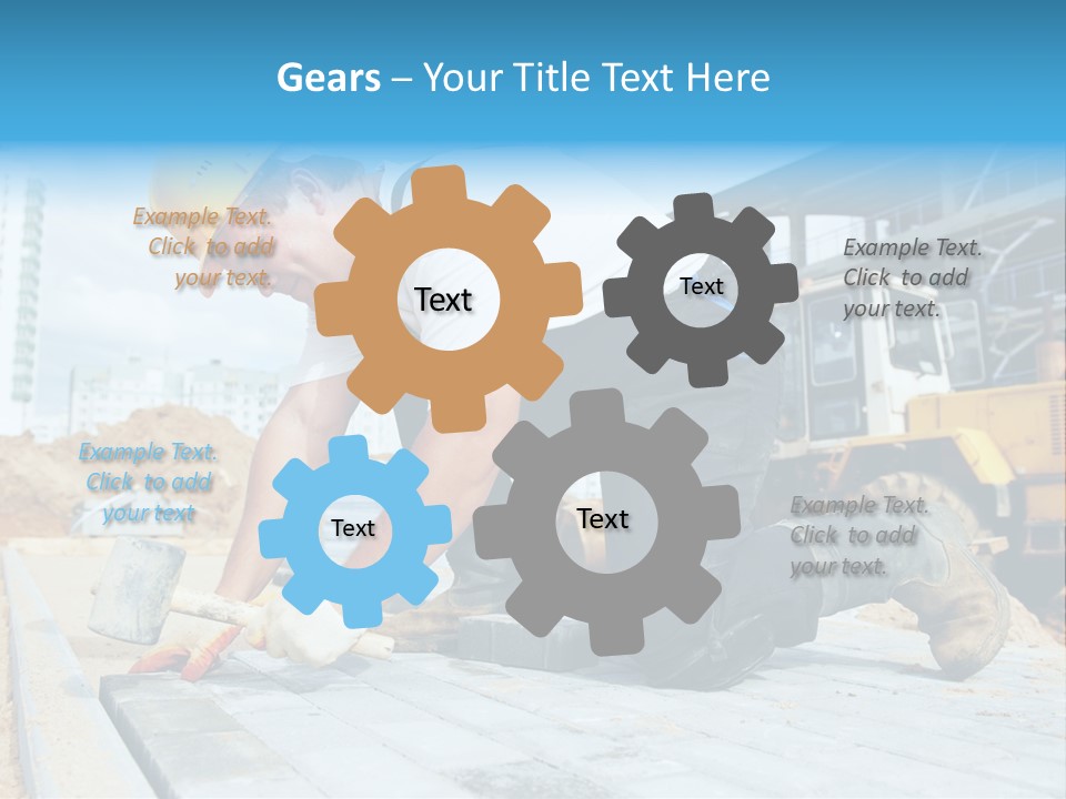 Skill Pediment Parapet PowerPoint Template
