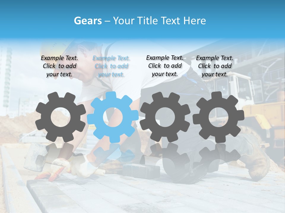 Skill Pediment Parapet PowerPoint Template