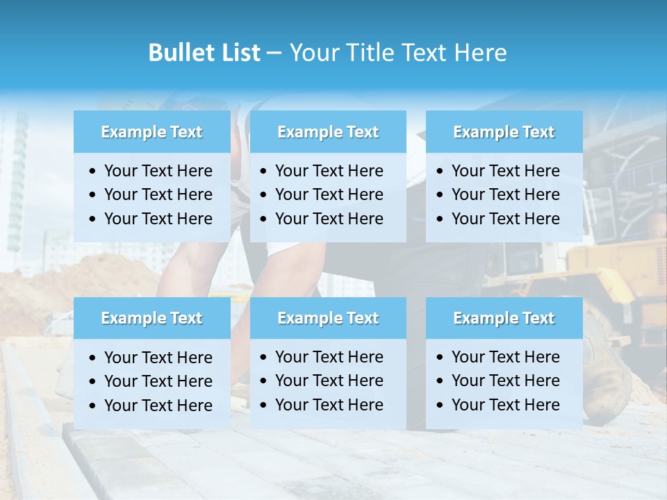 Skill Pediment Parapet PowerPoint Template