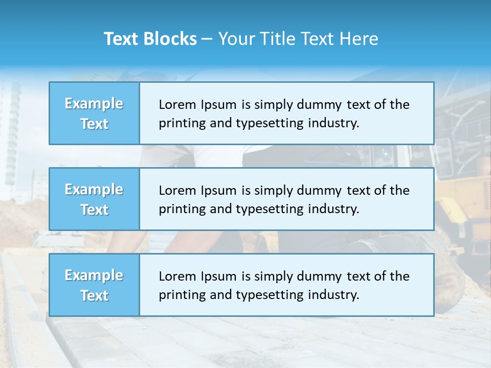 Skill Pediment Parapet PowerPoint Template