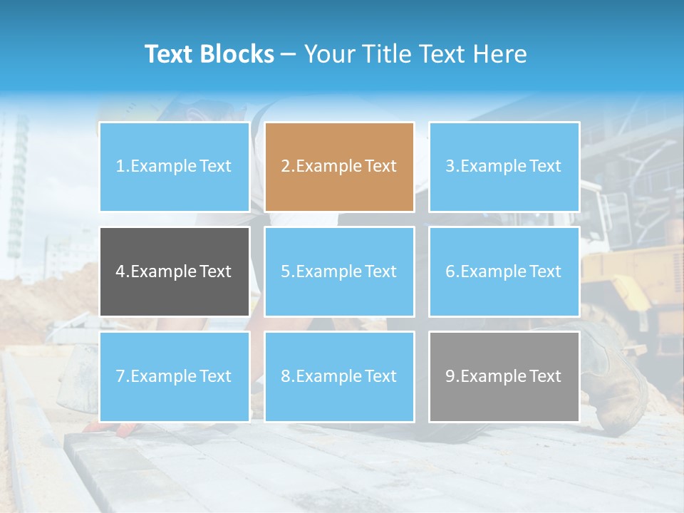 Skill Pediment Parapet PowerPoint Template