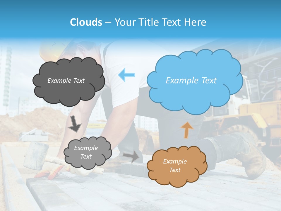 Skill Pediment Parapet PowerPoint Template