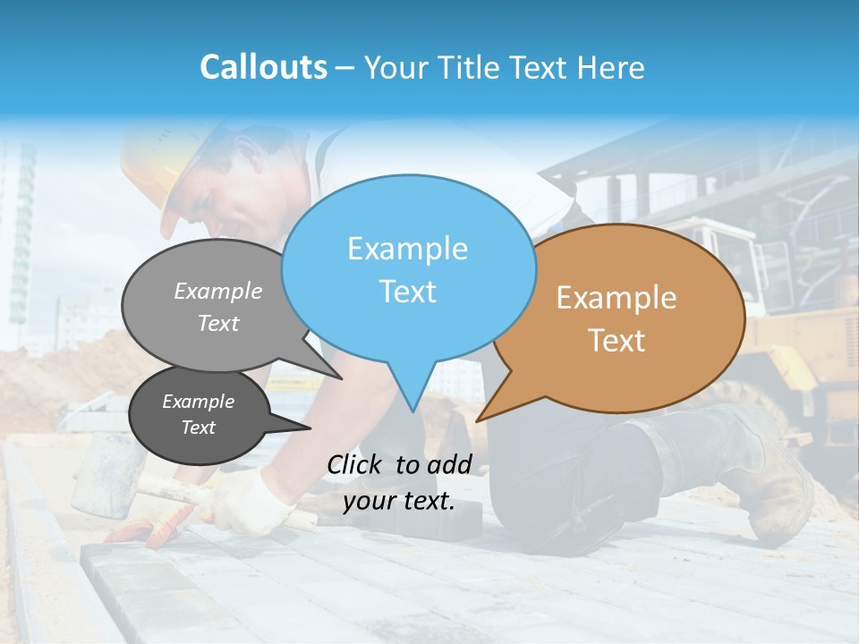 Skill Pediment Parapet PowerPoint Template