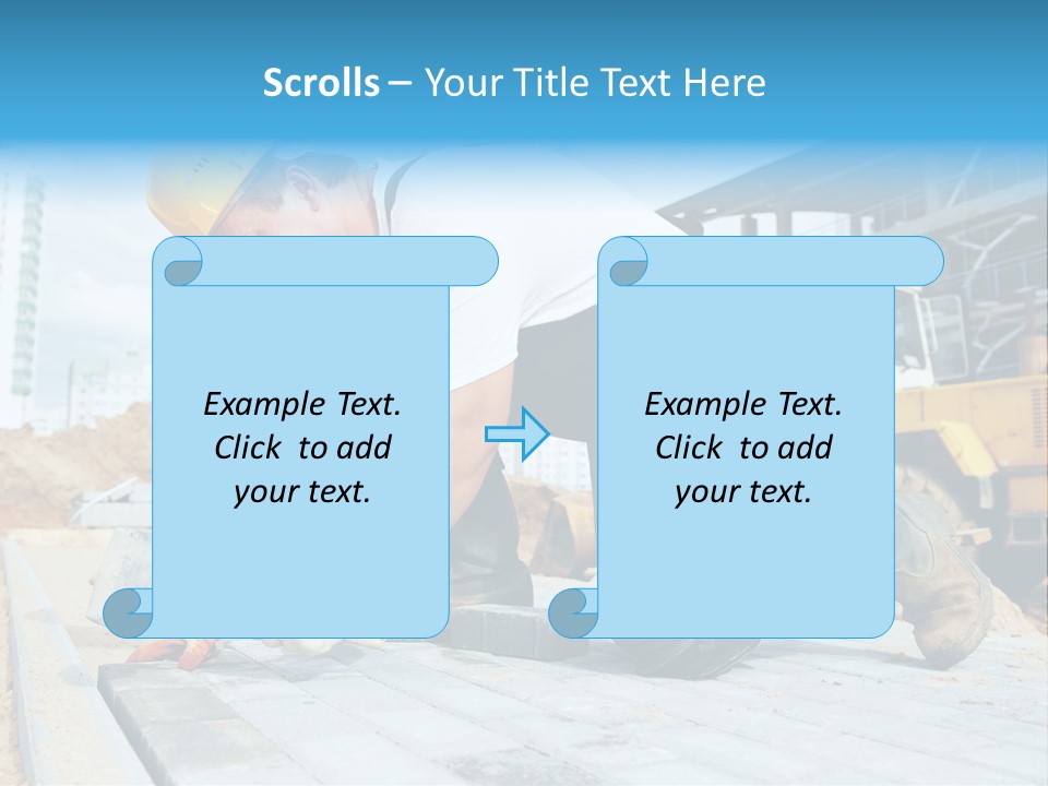 Skill Pediment Parapet PowerPoint Template