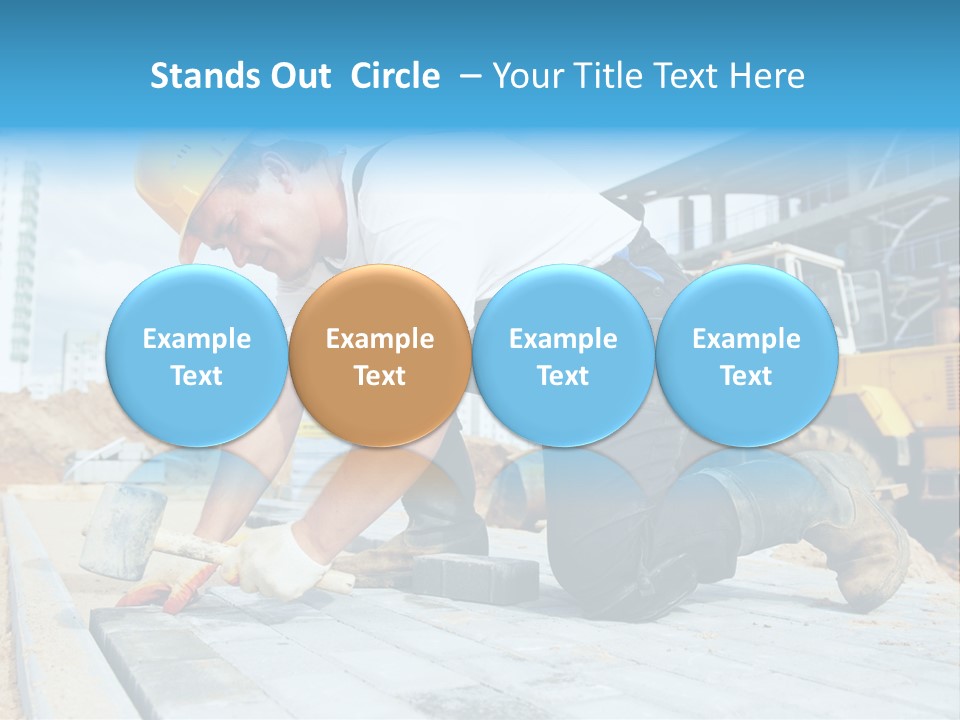 Skill Pediment Parapet PowerPoint Template