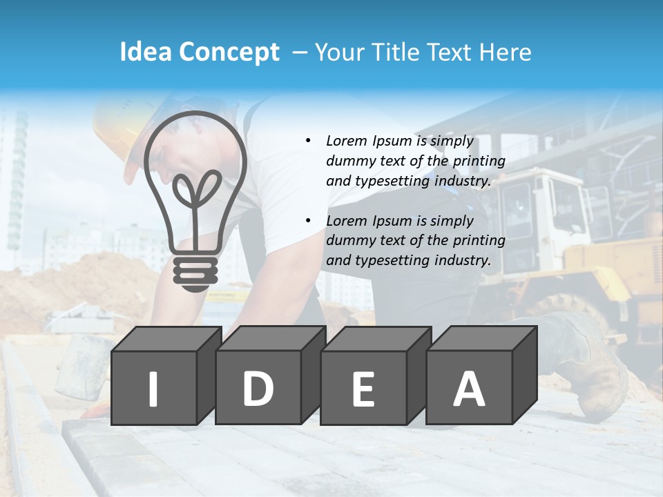 Skill Pediment Parapet PowerPoint Template