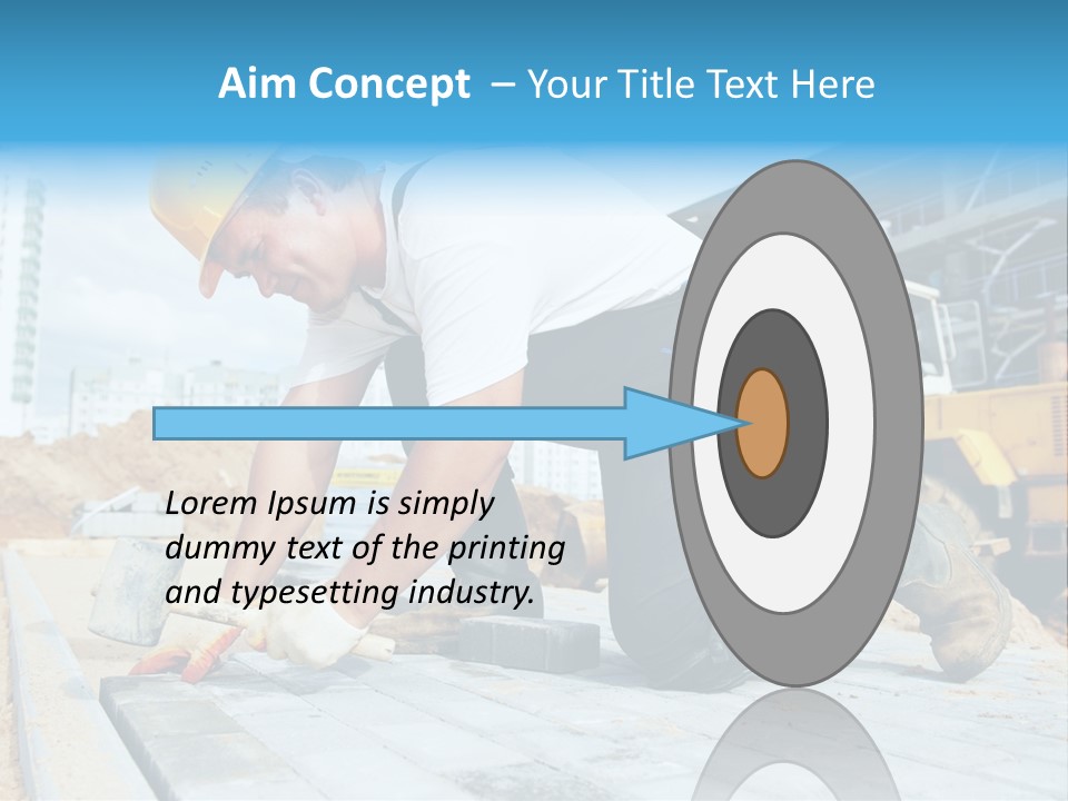 Skill Pediment Parapet PowerPoint Template