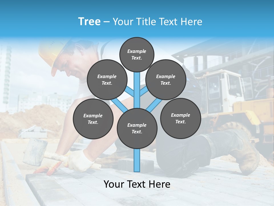 Skill Pediment Parapet PowerPoint Template