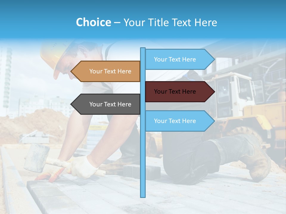 Skill Pediment Parapet PowerPoint Template