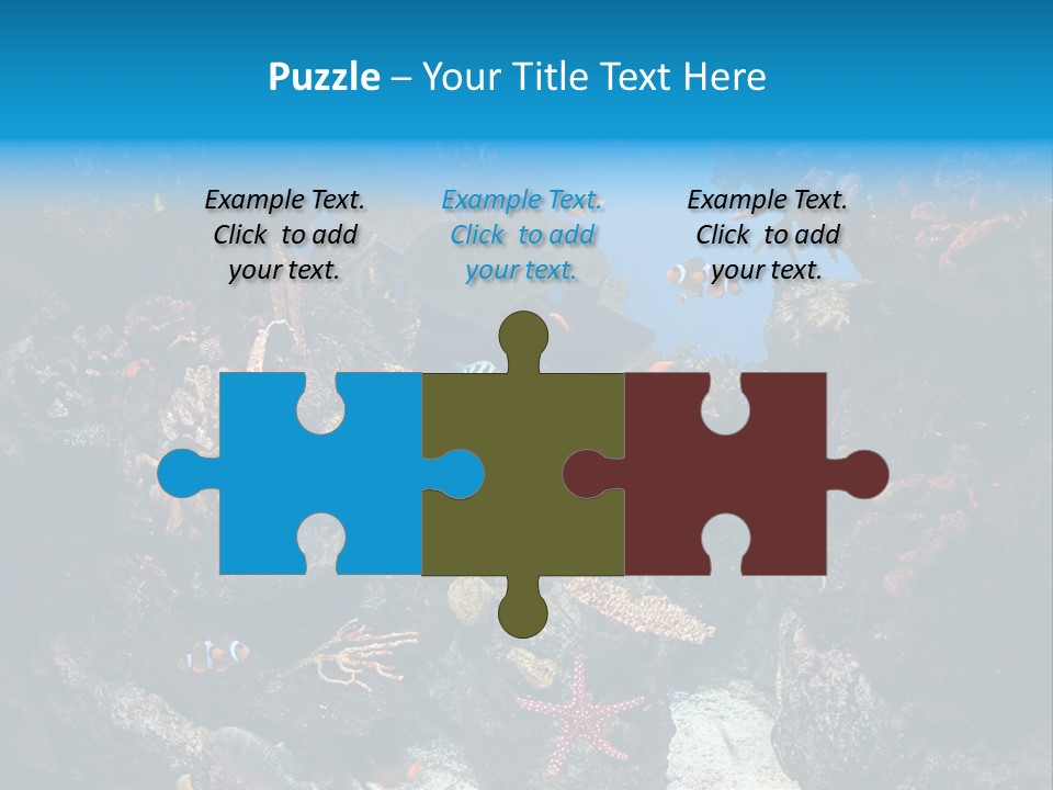 Fish Spices Algae PowerPoint Template