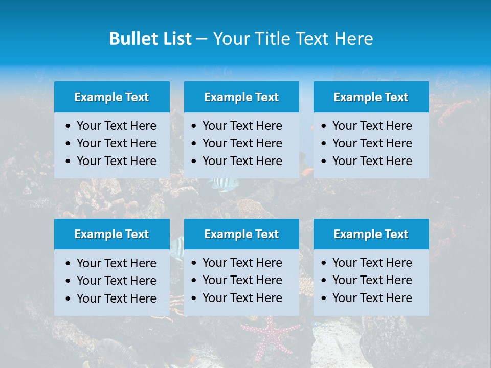 Fish Spices Algae PowerPoint Template