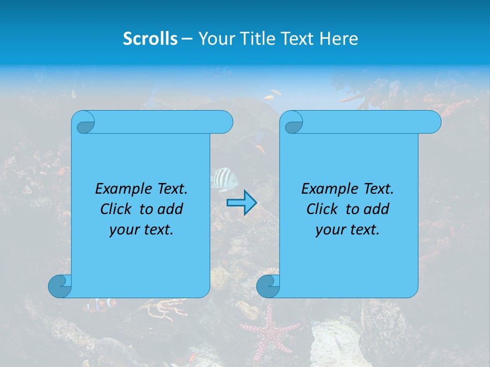 Fish Spices Algae PowerPoint Template