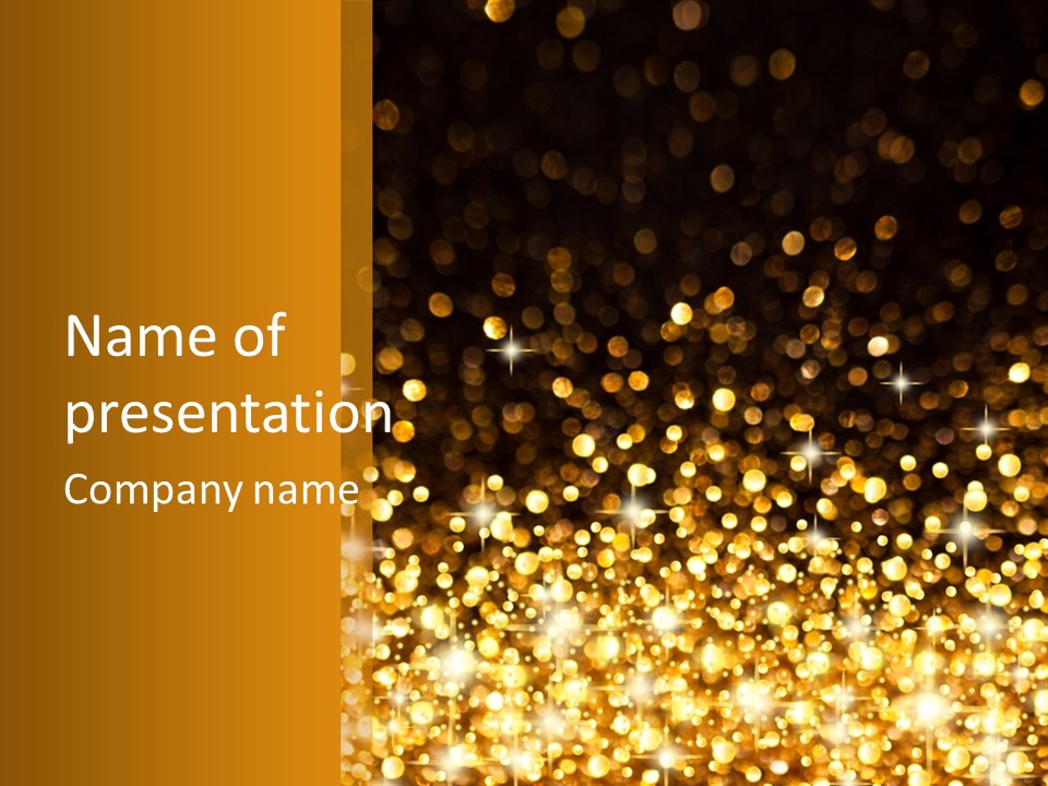 Blur Fizz Glow PowerPoint Template