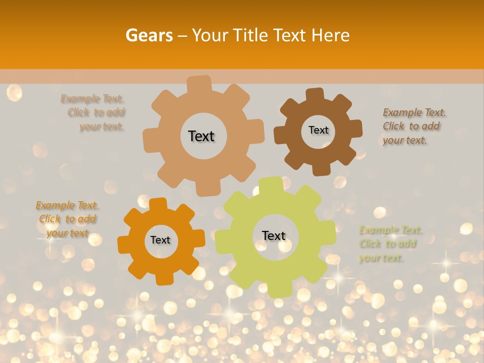 Blur Fizz Glow PowerPoint Template