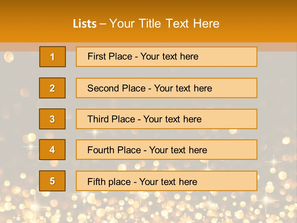 Blur Fizz Glow PowerPoint Template