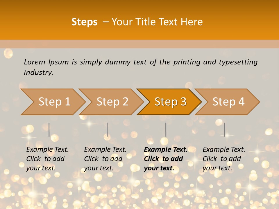 Blur Fizz Glow PowerPoint Template