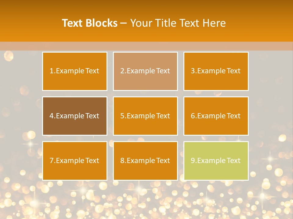 Blur Fizz Glow PowerPoint Template