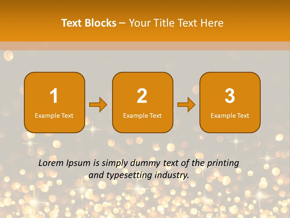 Blur Fizz Glow PowerPoint Template