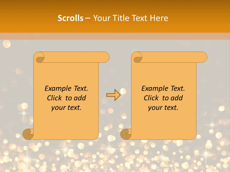Blur Fizz Glow PowerPoint Template