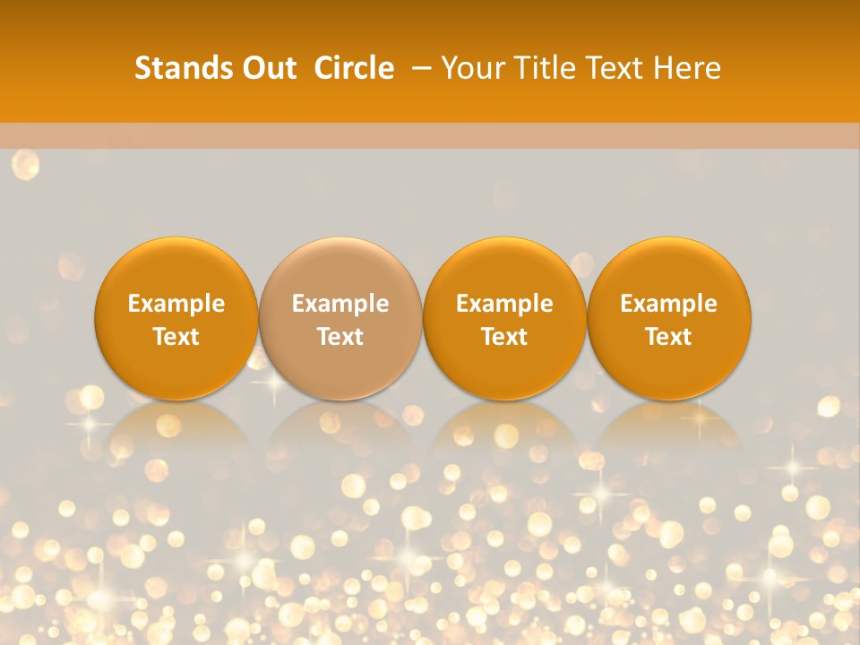 Blur Fizz Glow PowerPoint Template