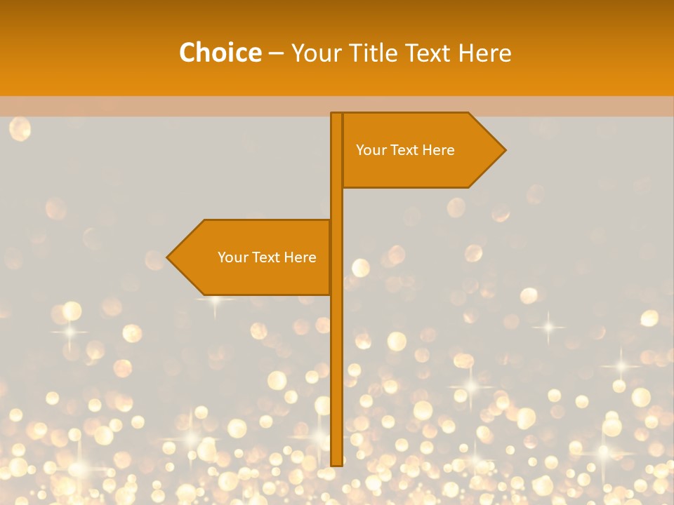 Blur Fizz Glow PowerPoint Template