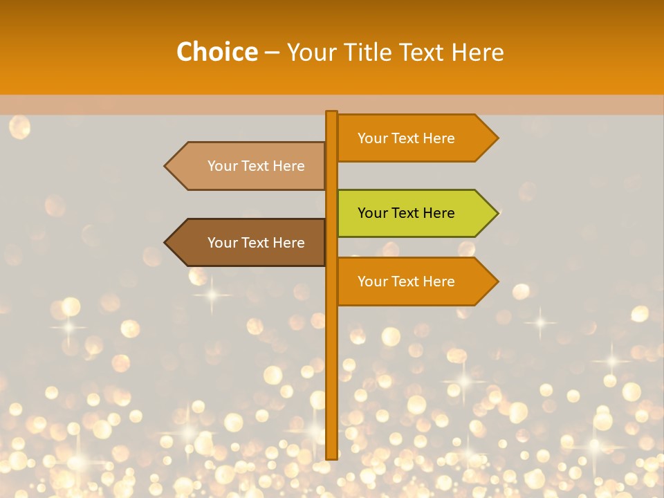Blur Fizz Glow PowerPoint Template