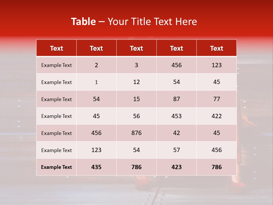 Woman Girl Cute PowerPoint Template