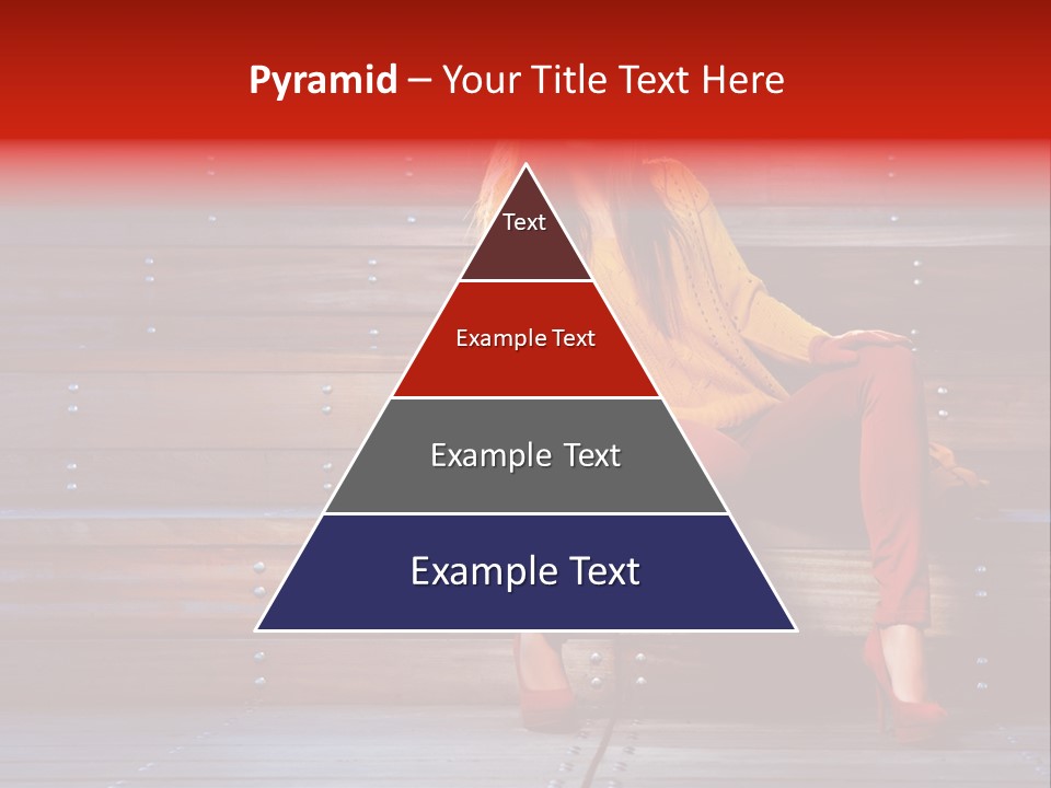 Woman Girl Cute PowerPoint Template