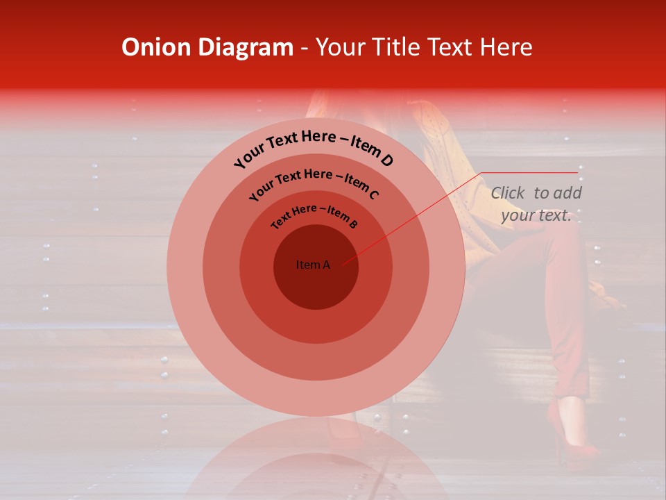 Woman Girl Cute PowerPoint Template