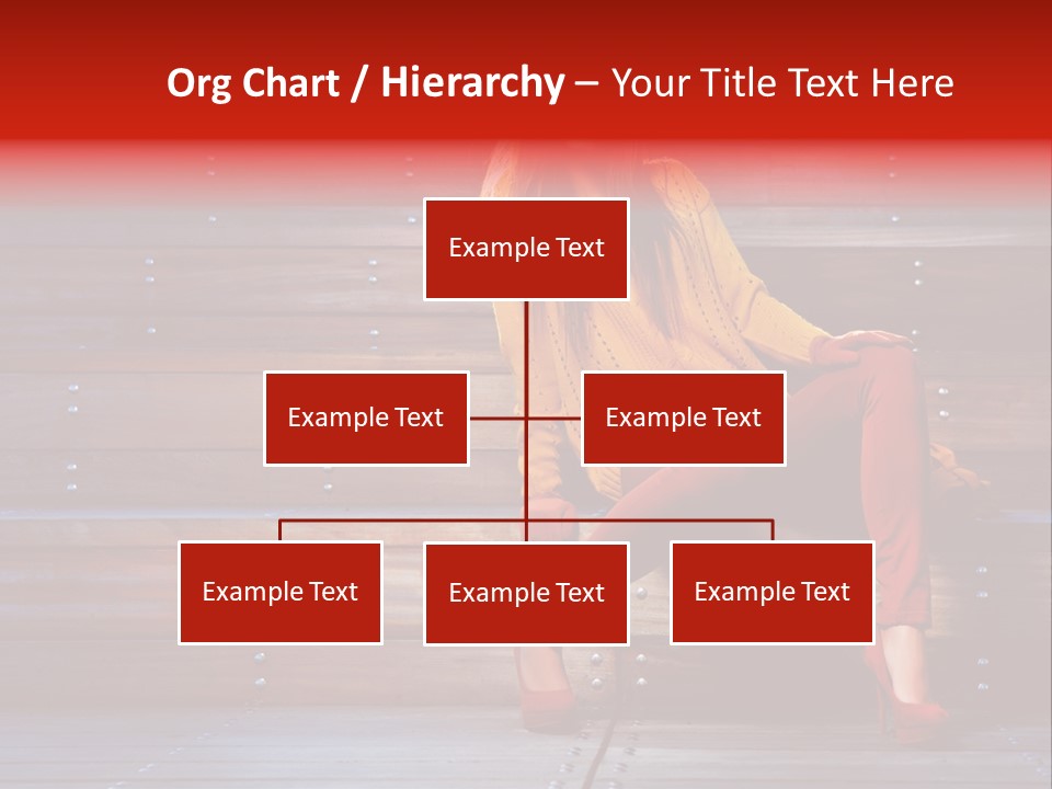 Woman Girl Cute PowerPoint Template