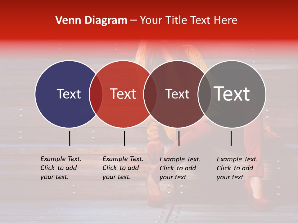 Woman Girl Cute PowerPoint Template