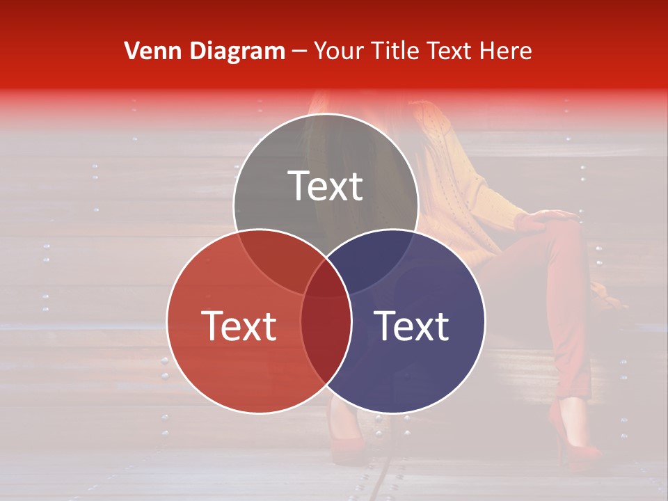 Woman Girl Cute PowerPoint Template