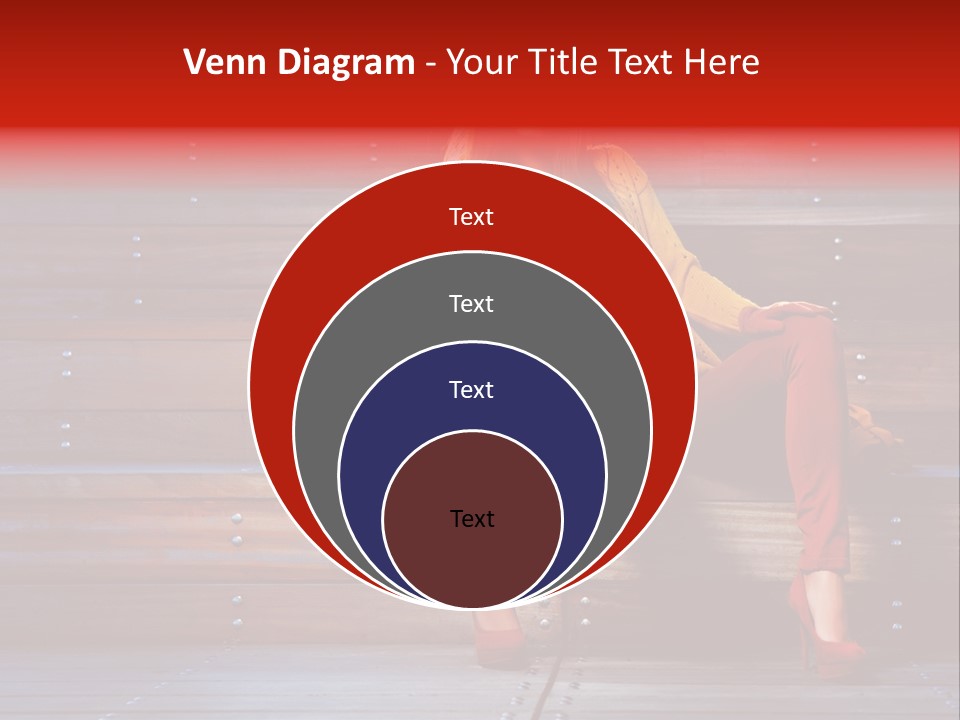 Woman Girl Cute PowerPoint Template