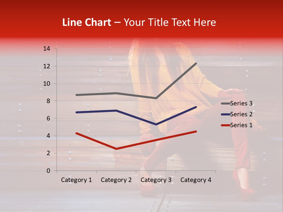 Woman Girl Cute PowerPoint Template