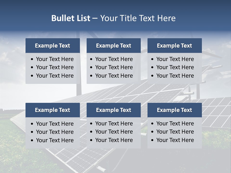 Alternativ Eco Ozone PowerPoint Template