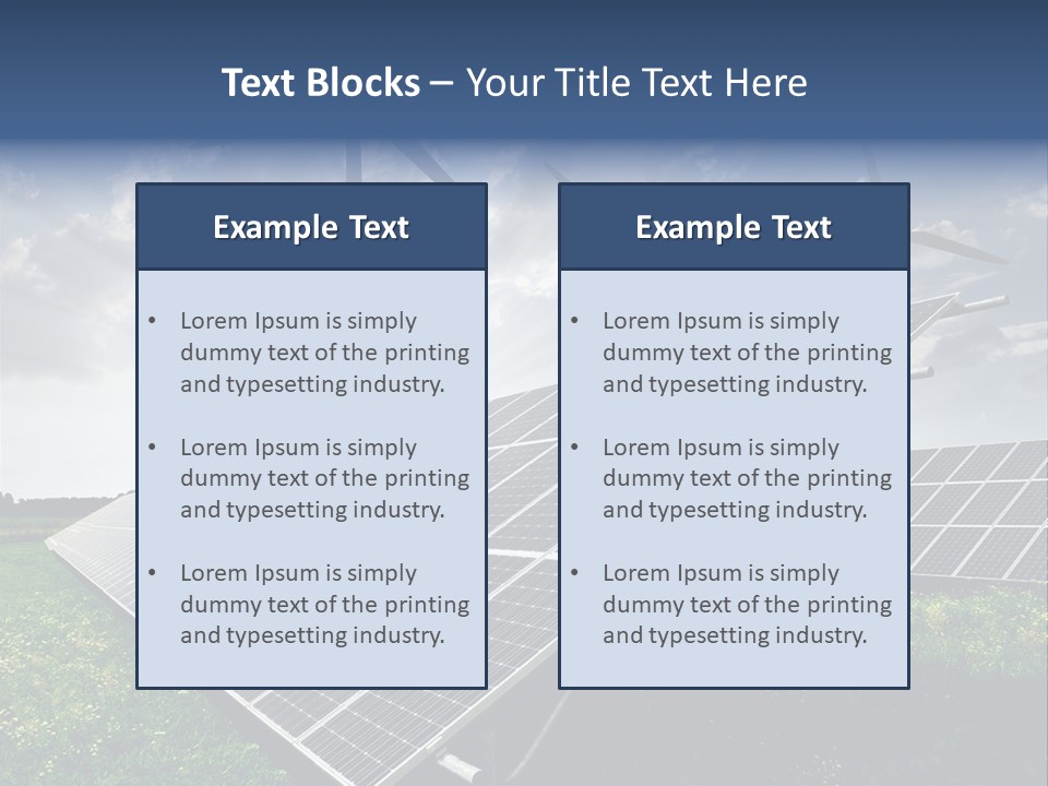 Alternativ Eco Ozone PowerPoint Template