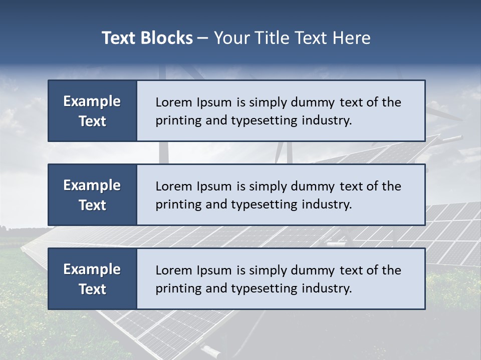 Alternativ Eco Ozone PowerPoint Template