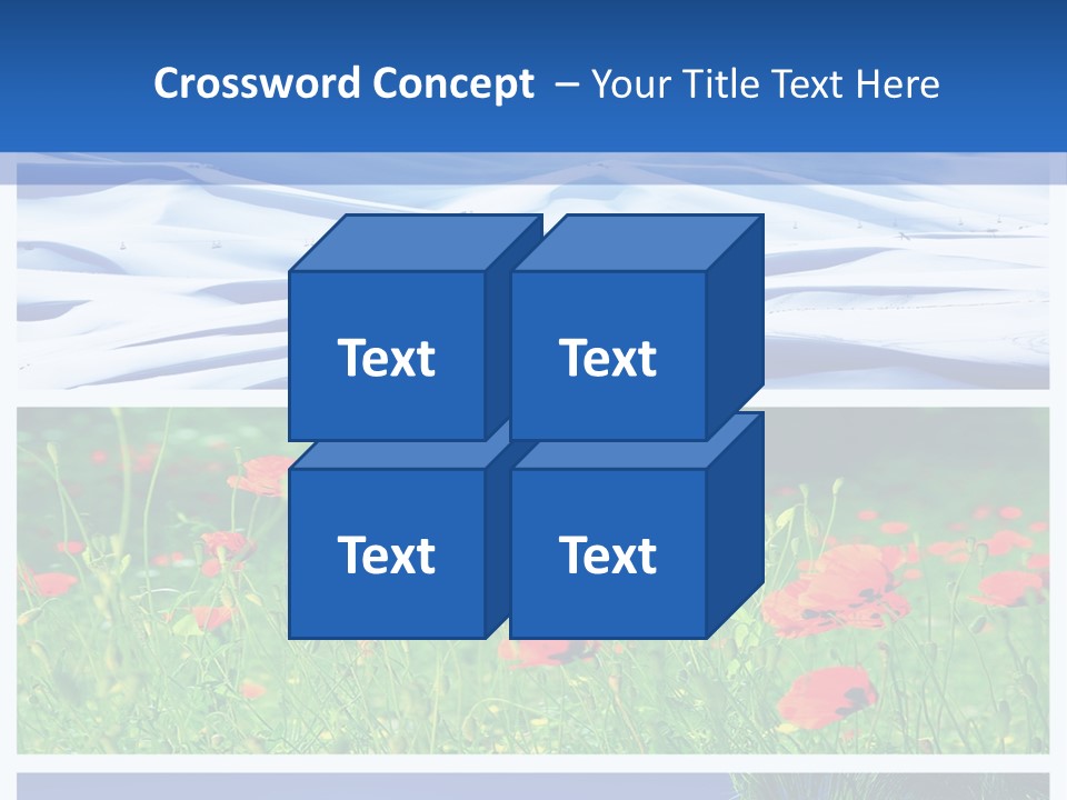 Natural Plant Water PowerPoint Template