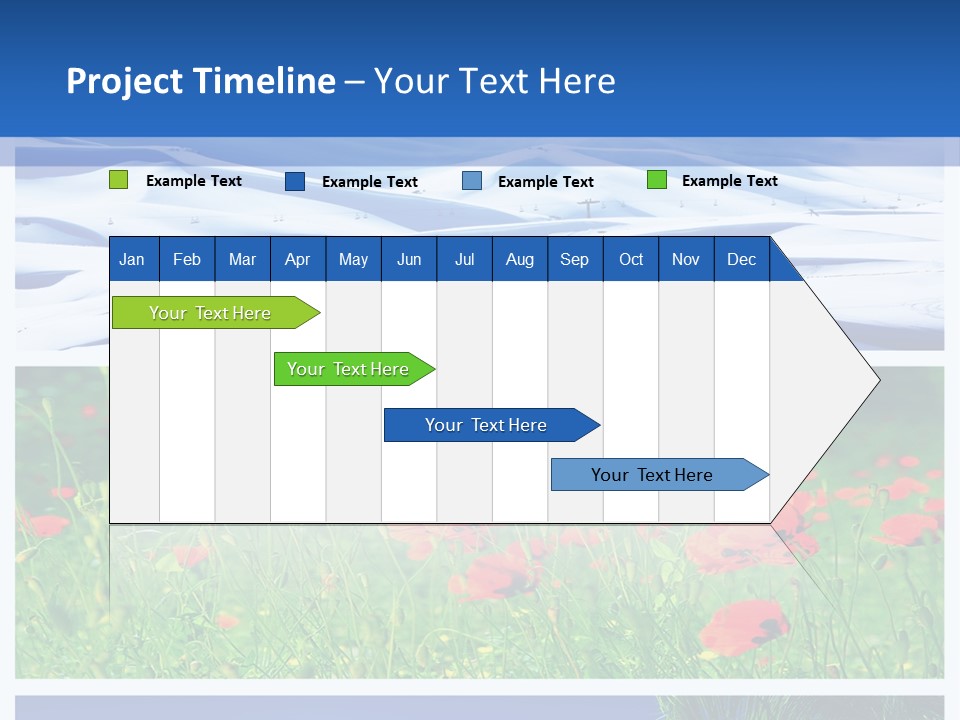 Natural Plant Water PowerPoint Template