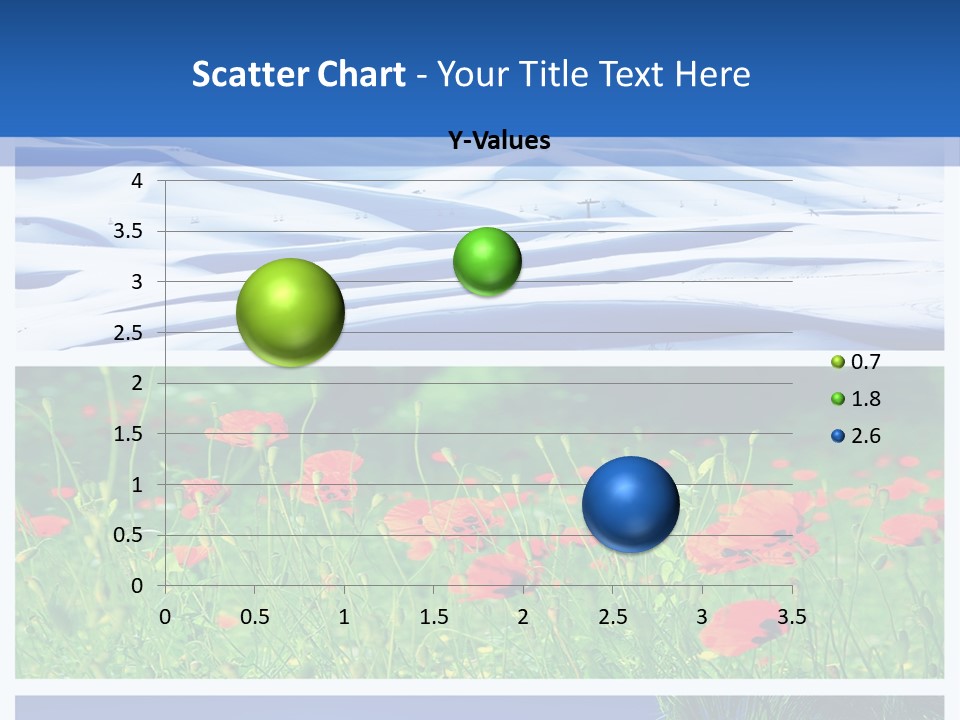 Natural Plant Water PowerPoint Template