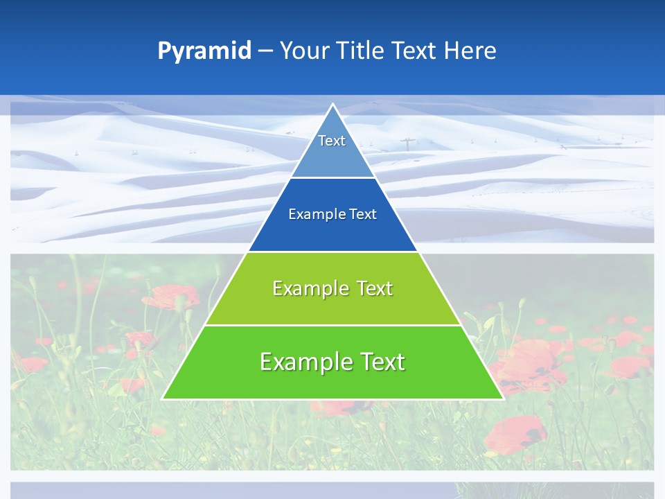 Natural Plant Water PowerPoint Template