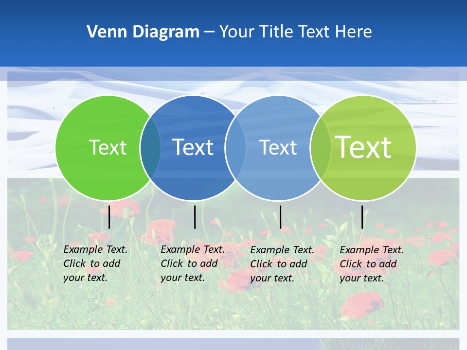 Natural Plant Water PowerPoint Template