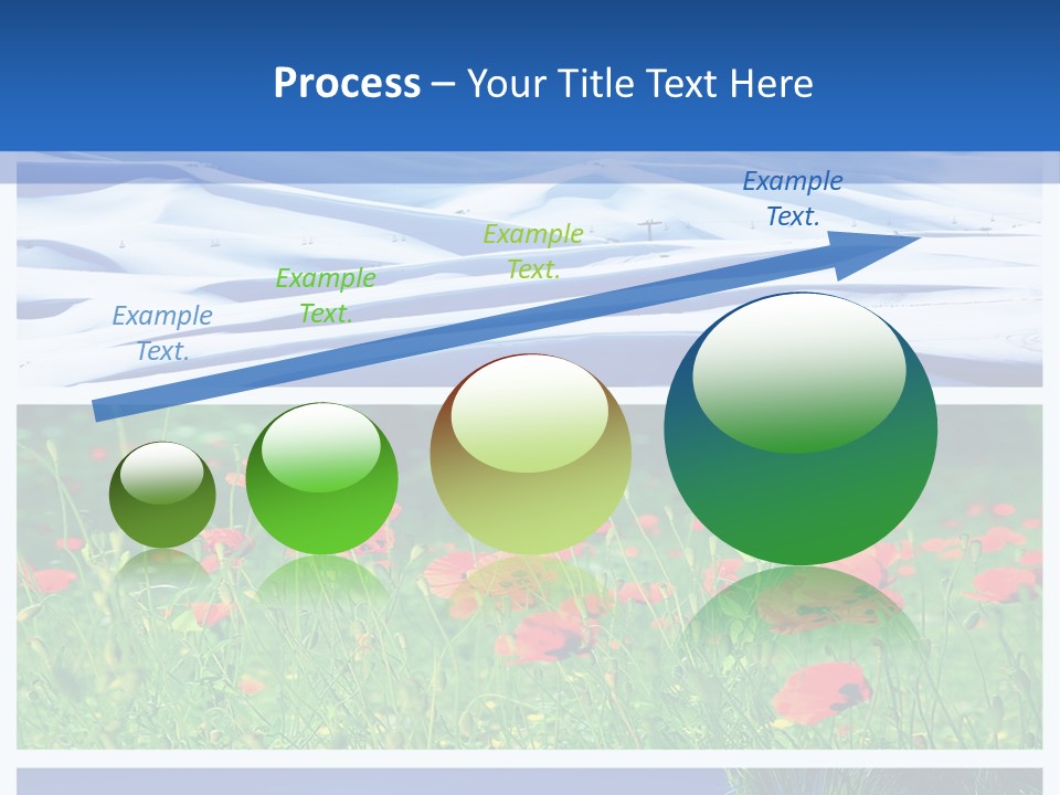 Natural Plant Water PowerPoint Template