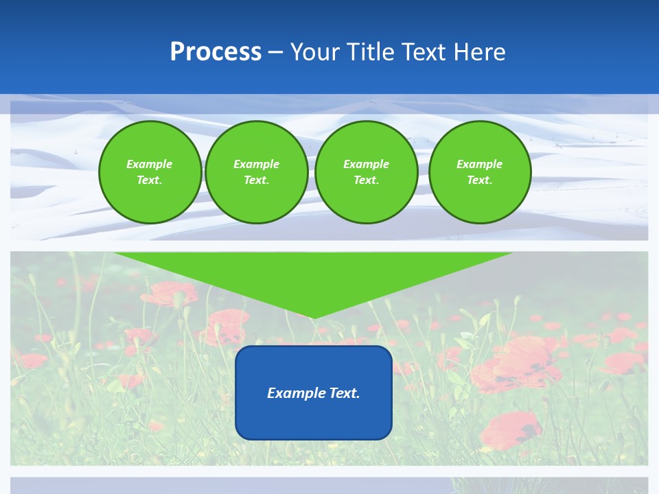 Natural Plant Water PowerPoint Template